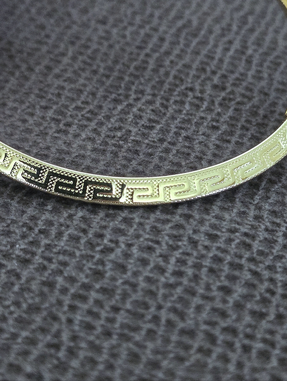Mia Fiore Gold💛 Ridged Greek🇬🇷 Key🔑 Bracelet - NWT - Picture 14 of 16
